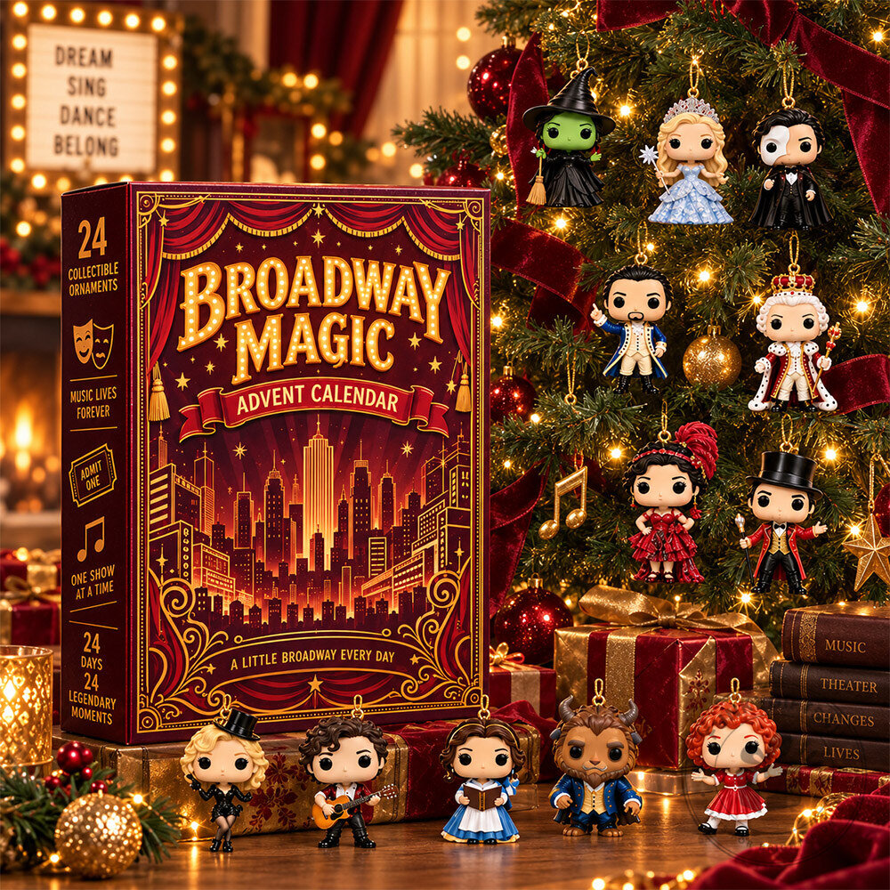 Broadway Magic 24 Collectible Ornaments Advent Calendar | Collectibles 7 Broadway Magic 24 Collectible Ornaments Advent Calendar | Collectibles