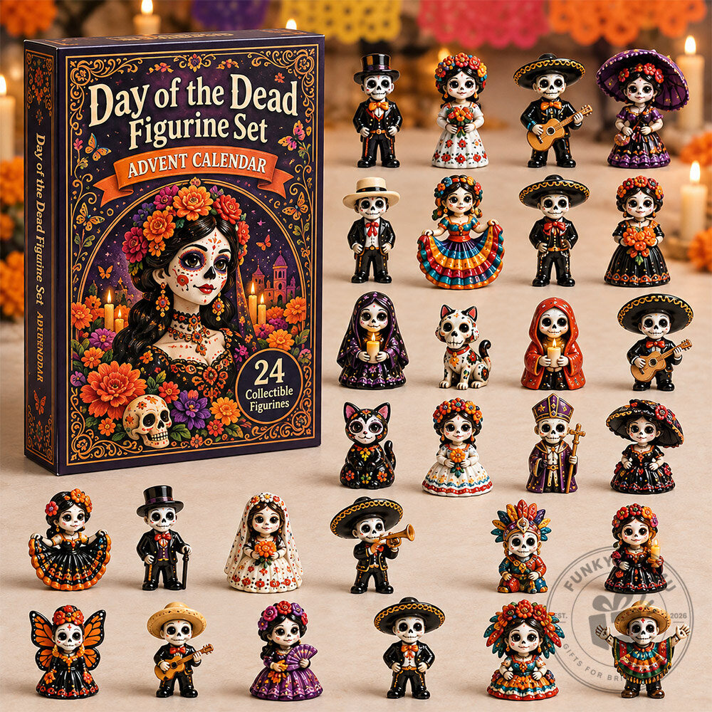 Day of the Dead 24 Collectible Figurines Advent Calendar