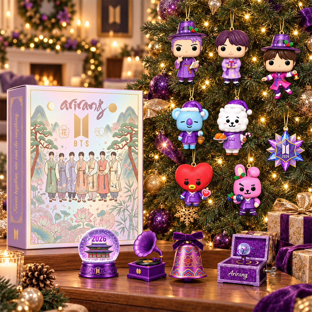 BTS Arirang Korean Heritage 2026 Holiday Concept Fan Advent Calendar | Collectibles