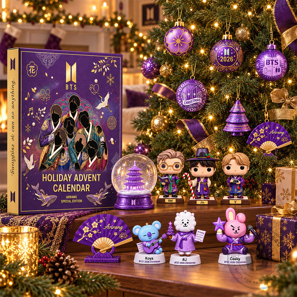 BTS Arirang Purple Holiday 2026 Concept Fan Advent Calendar | Collectibles