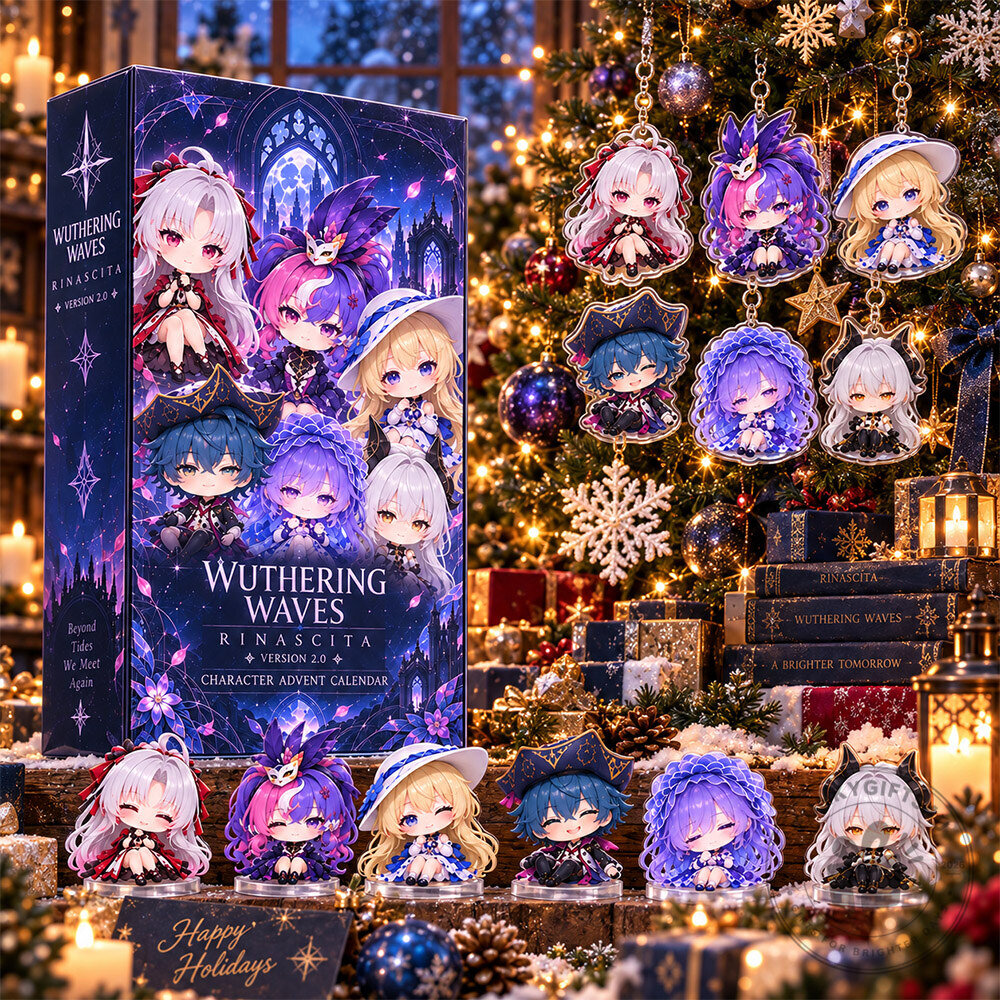 Wuthering Waves Version 2.0 Character Concept Fan Advent Calendar | Collectibles