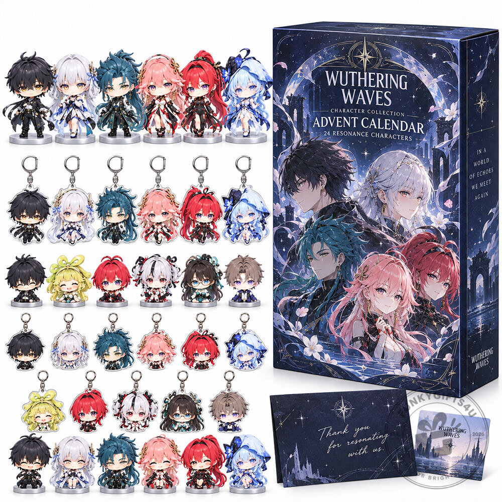 Wuthering Waves Resonators Character Concept Fan Advent Calendar | Collectibles 7 Wuthering Waves Resonators Character Concept Fan Advent Calendar | Collectibles