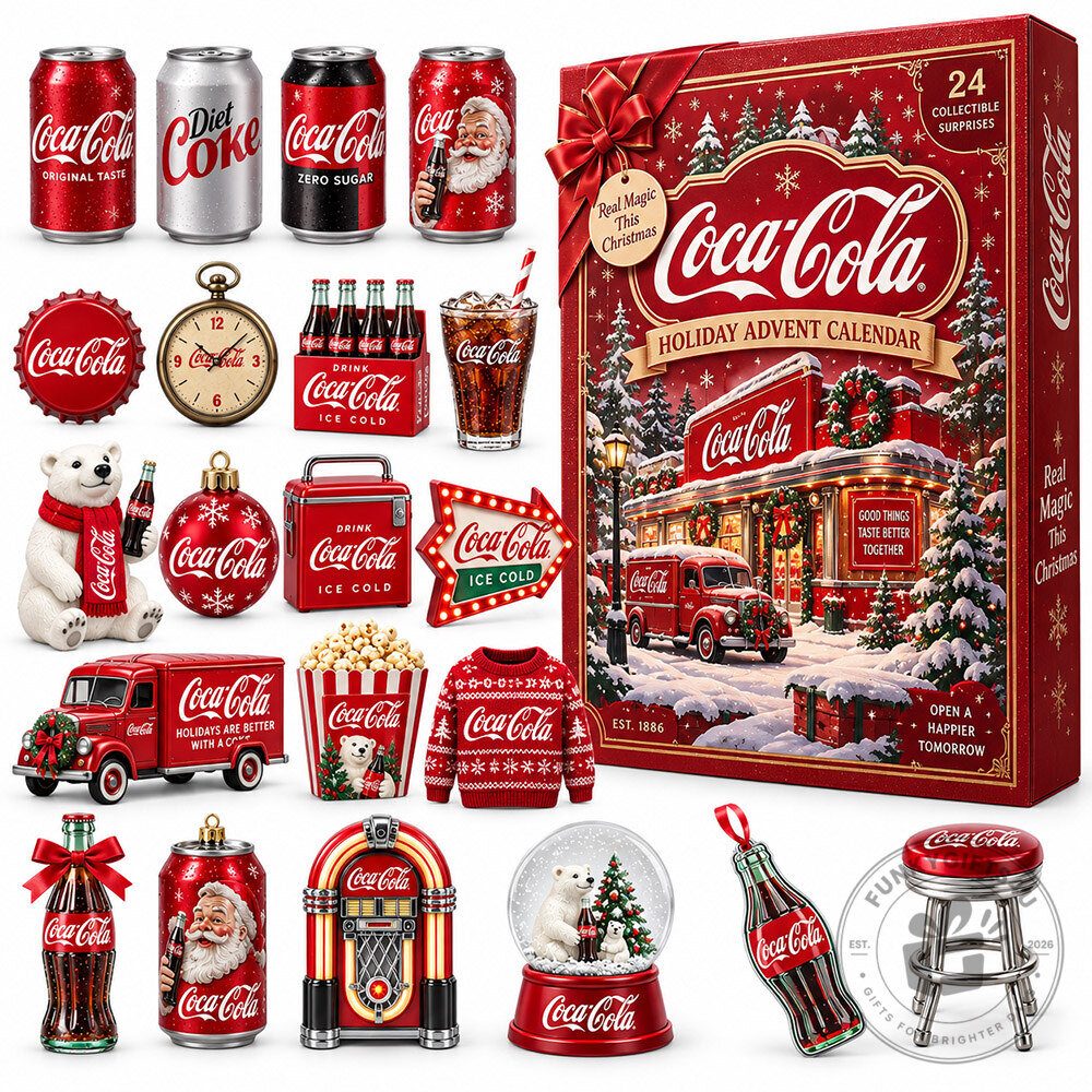 Coca Cola Holiday 24 Collectible Concept Fan Advent Calendar | Collectibles 7 Coca Cola Holiday 24 Collectible Concept Fan Advent Calendar | Collectibles