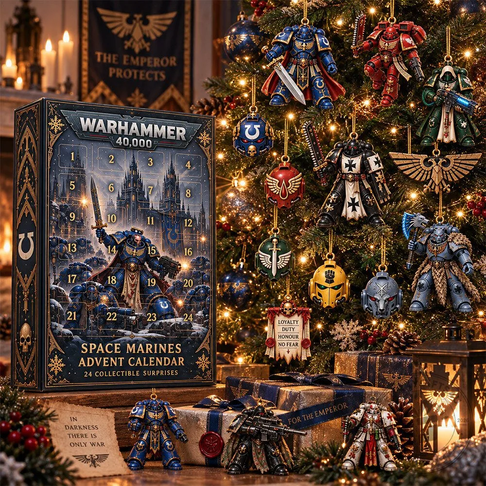 Warhammer 40000 Space Marines 24 Collectible Concept Fan Advent Calendar | Collectibles