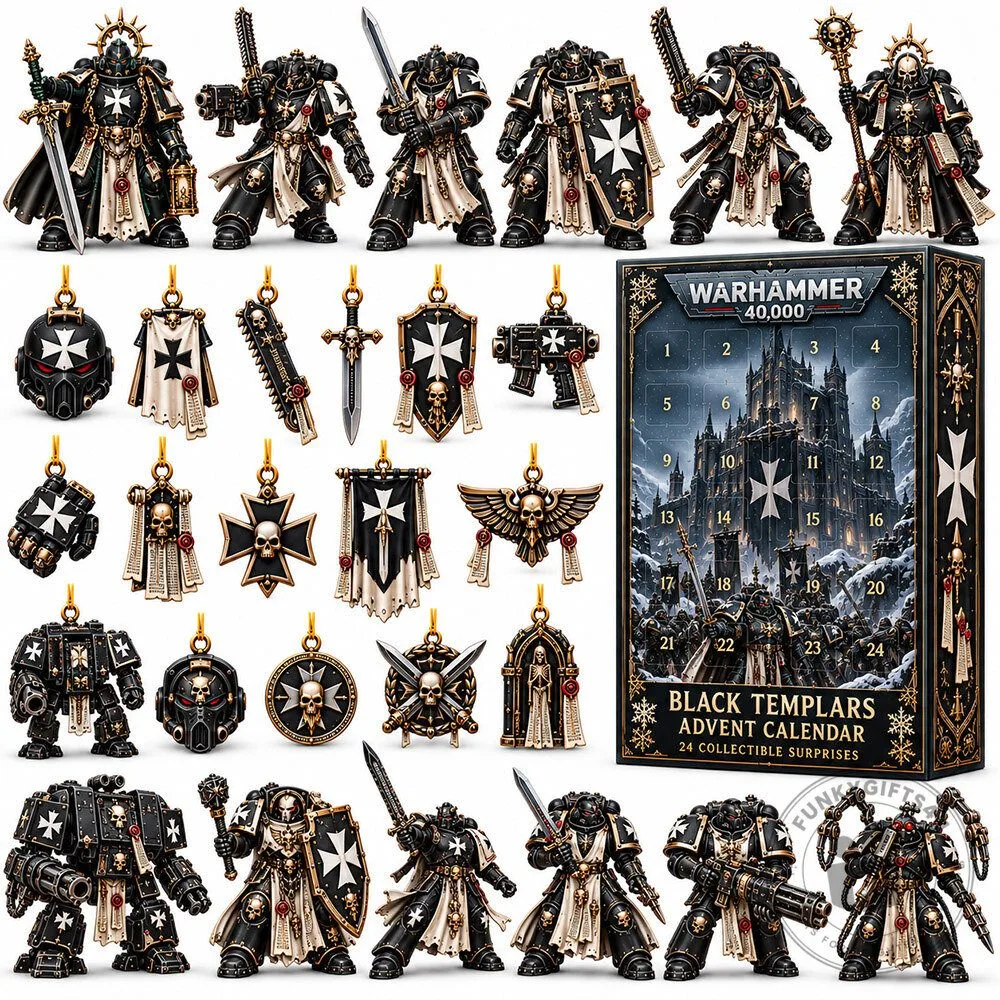 Warhammer 40000 Black Templars Concept Fan Advent Calendar | Collectibles 7 Warhammer 40000 Black Templars Concept Fan Advent Calendar | Collectibles