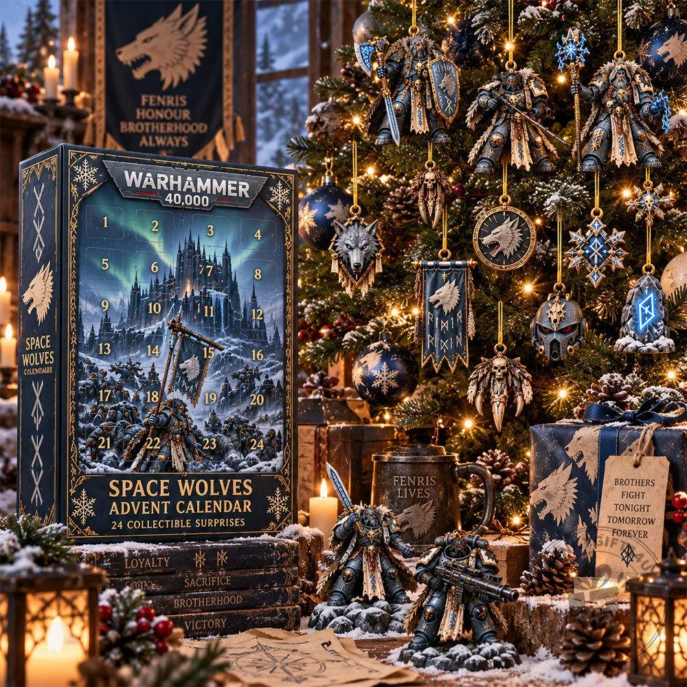 Warhammer 40000 Space Wolves Concept Fan Advent Calendar | Collectibles