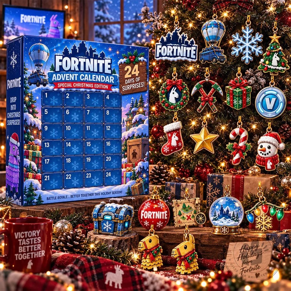 Fortnite 24 Surprise Spots Concept Fan Advent Calendar | Collectibles