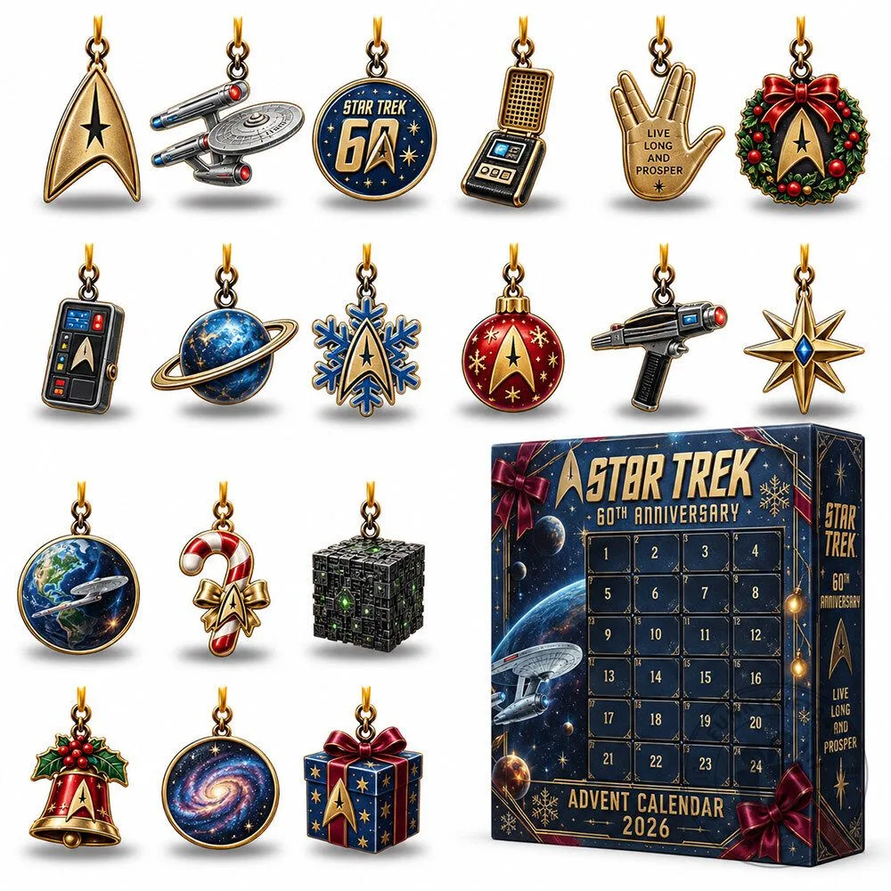 Star Trek 60th Anniversary 2026 Concept Fan Advent Calendar | Collectibles 7 Star Trek 60th Anniversary 2026 Concept Fan Advent Calendar | Collectibles