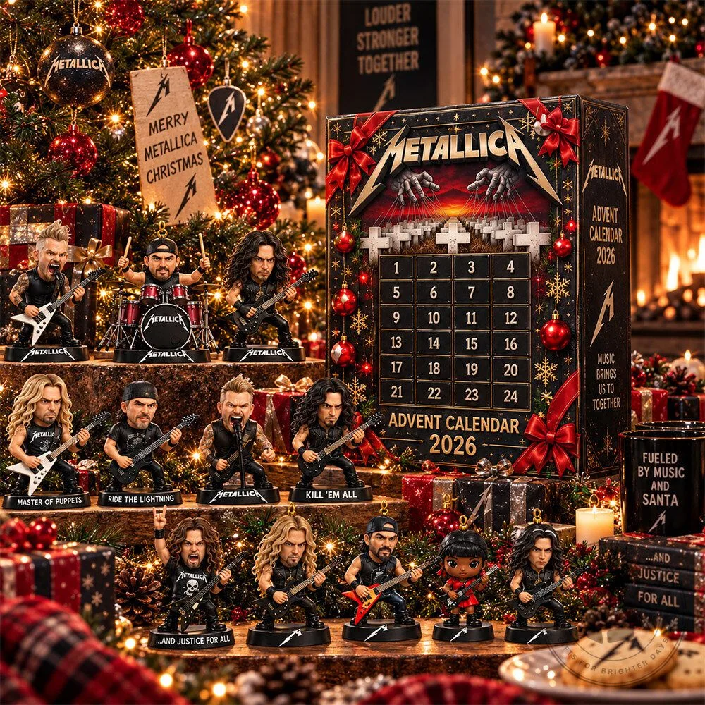 Metallica 2026 24 Collectible Concept Fan Advent Calendar | Collectibles