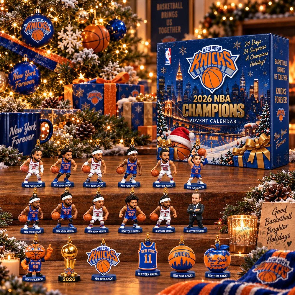 New York Knicks 2026 NBA Champions Concept Fan Advent Calendar | Collectibles