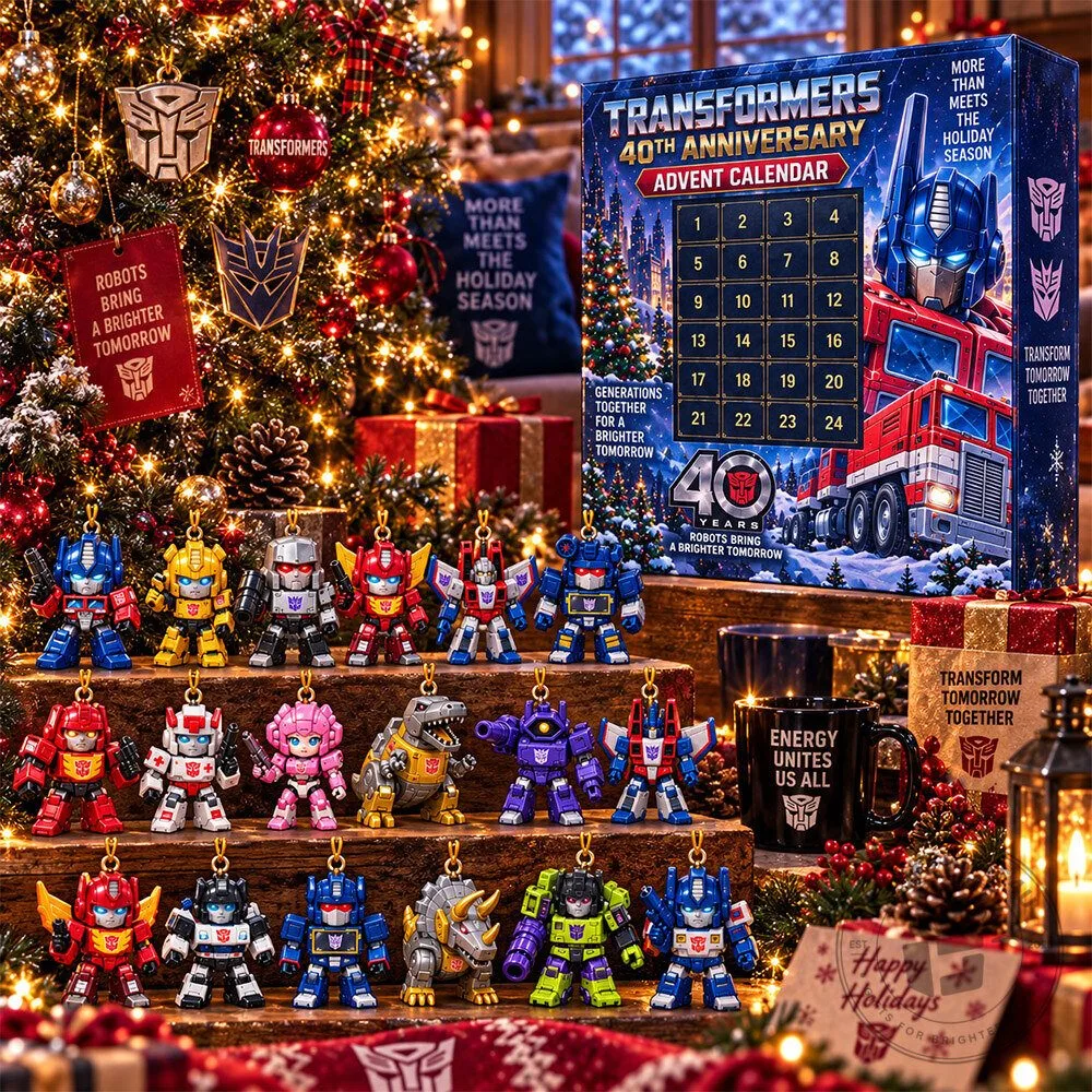 Transformers 40th Anniversary 24 Concept Fan Advent Calendar | Collectibles