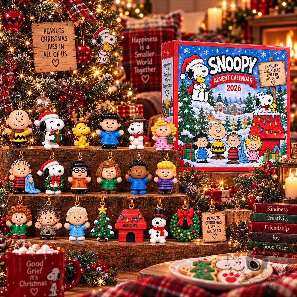 Peanuts Snoopy Christmas 2026 Concept Fan Advent Calendar | Collectibles