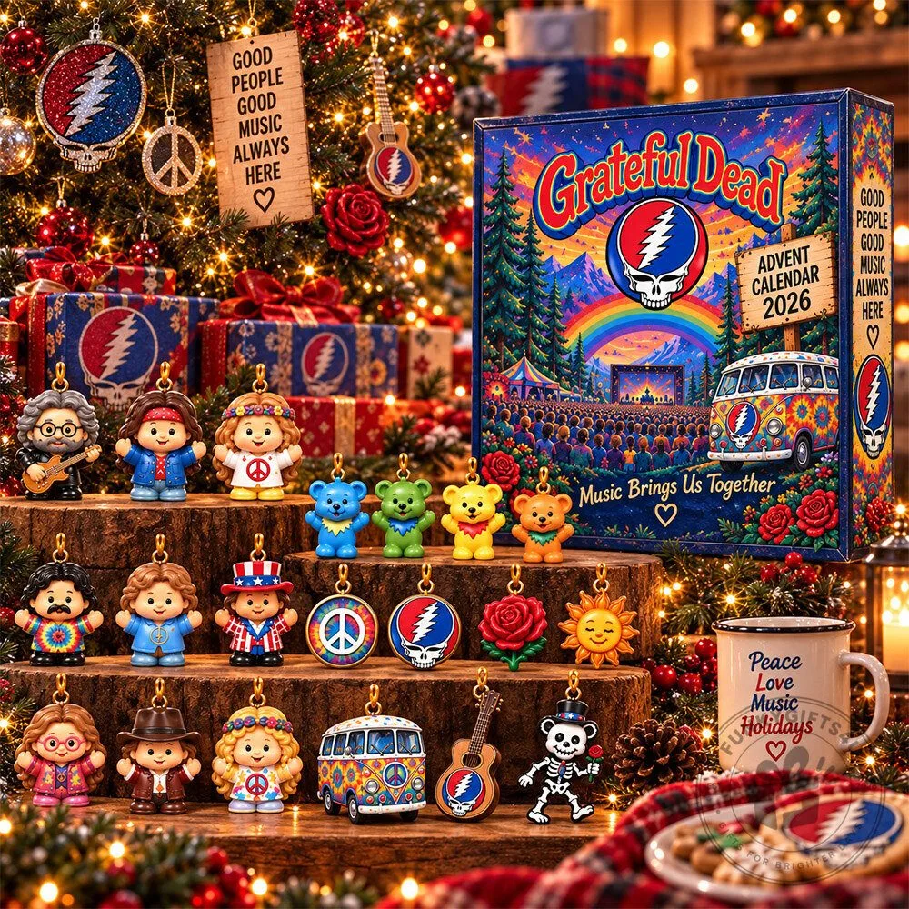 Grateful Dead Music 2026 Concept Fan Advent Calendar | Collectibles