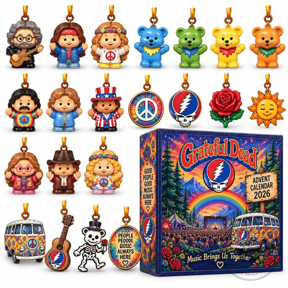 Grateful Dead Music 2026 Concept Fan Advent Calendar | Collectibles 7 Grateful Dead Music 2026 Concept Fan Advent Calendar | Collectibles