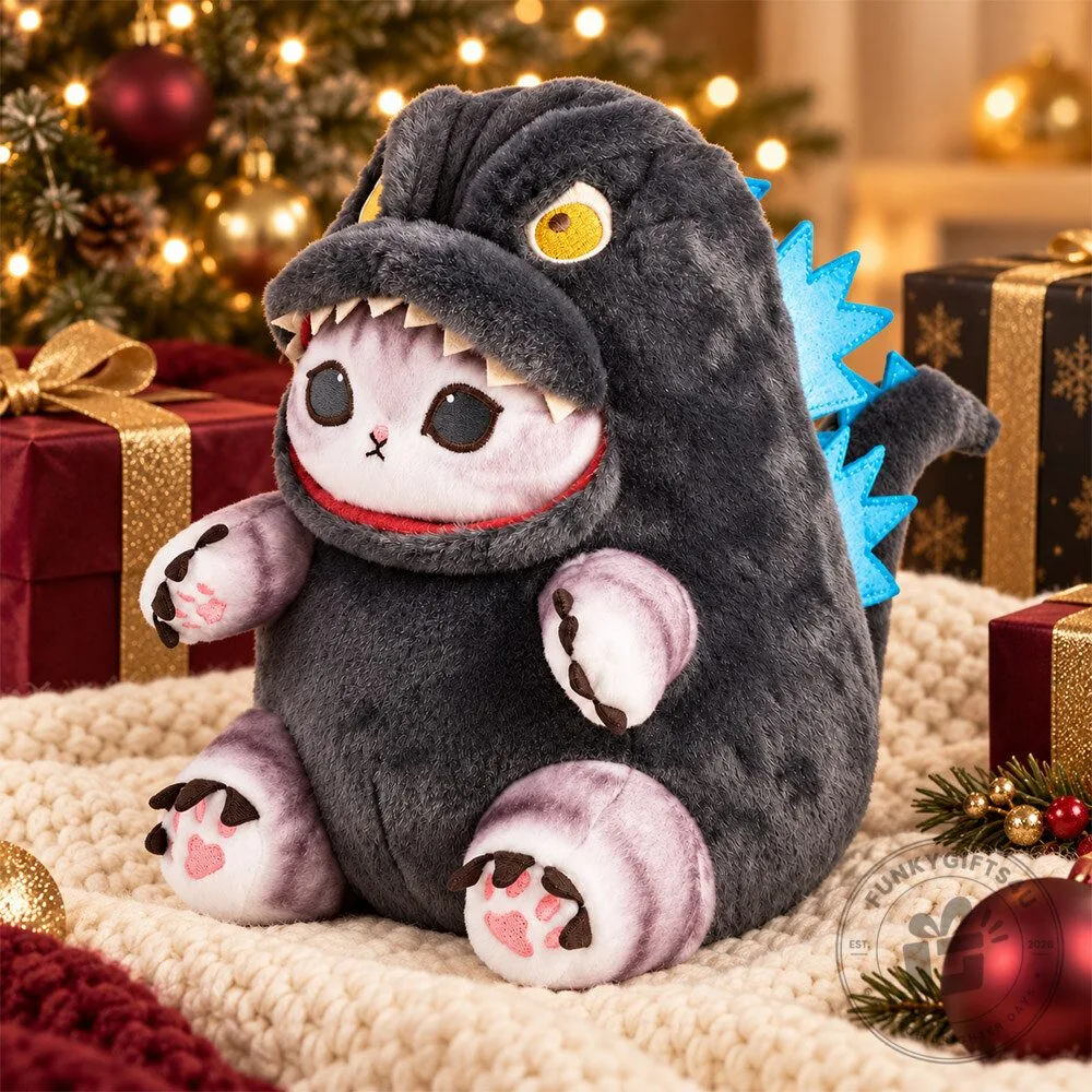 Godzilla Cat Costume Halloween Concept Fan Plush Toy | Collectibles