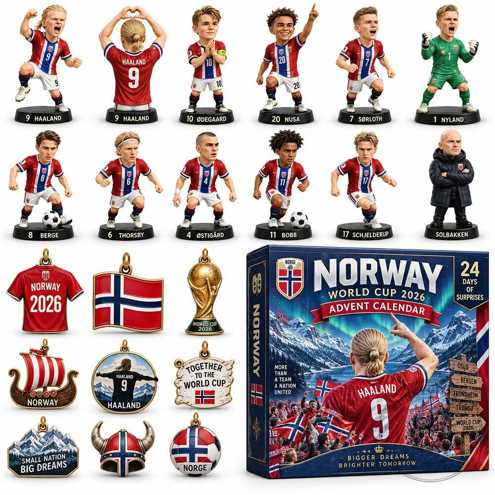 Norway World Cup 2026 Concept Fan 24 Days Advent Calendar | Collectibles 7 Norway World Cup 2026 Concept Fan 24 Days Advent Calendar | Collectibles
