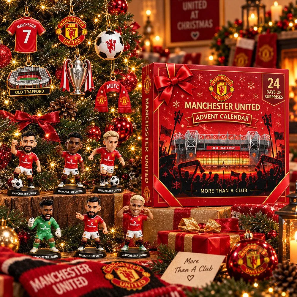 Manchester United 24 Days Concept Fan Advent Calendar | Collectibles