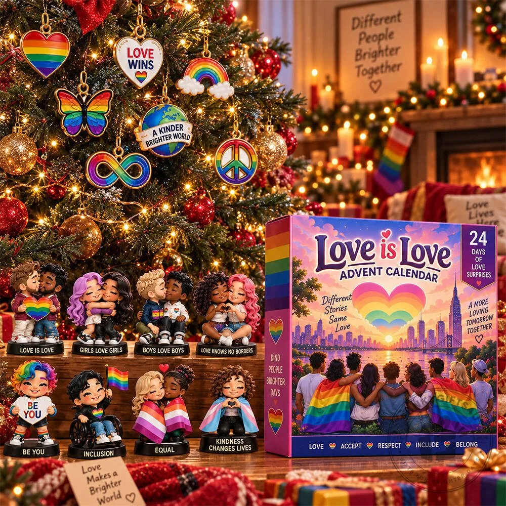 Love Is Love Diverse Couples Inclusion 24 Days Advent Calendar | Collectibles