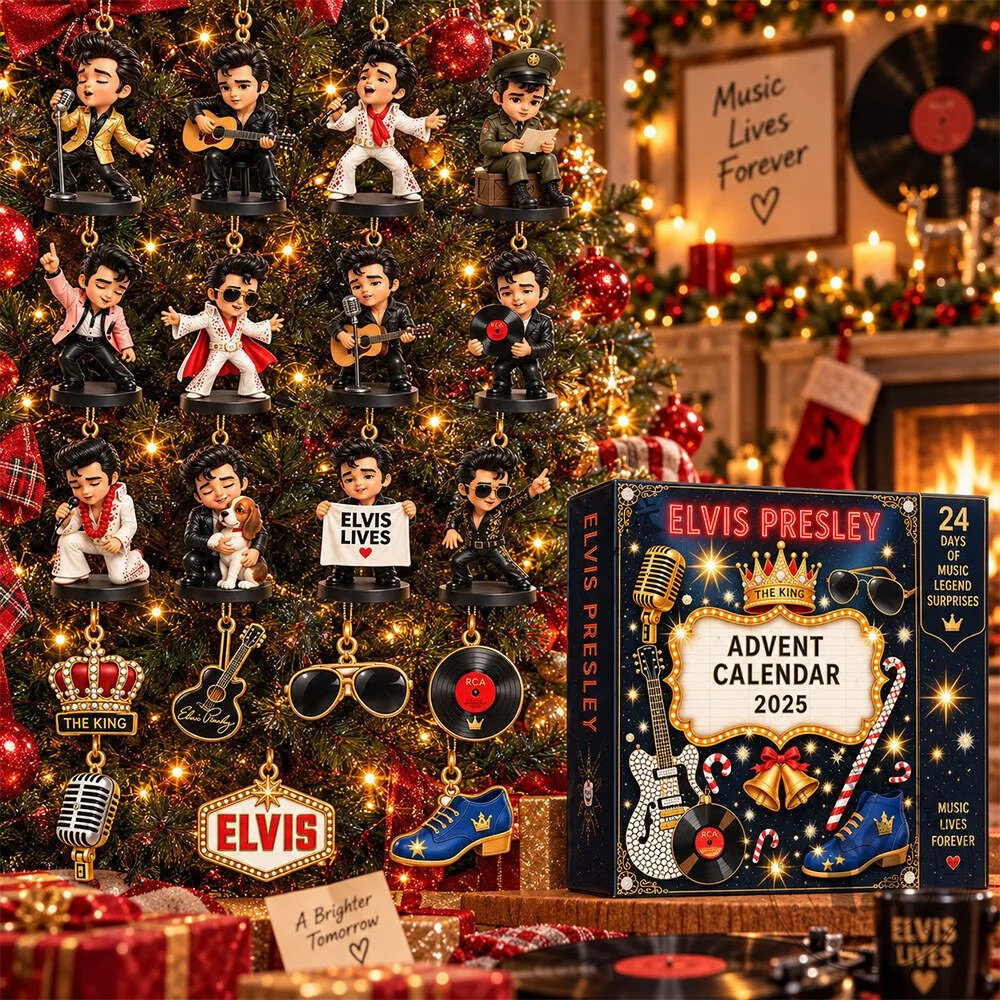 Elvis Presley 2025 Music Legend Concept Fan Advent Calendar | Collectibles