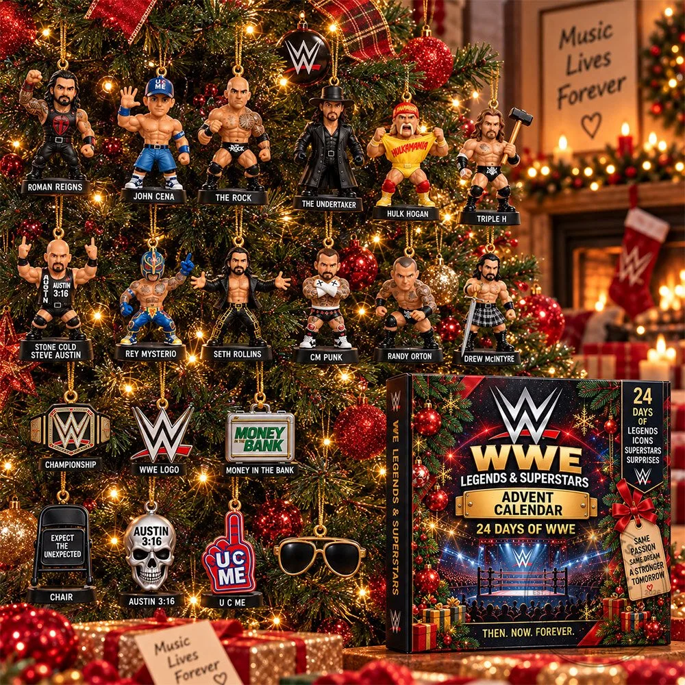 WWE Legends Superstars 2026 24 Days Concept Fan Advent Calendar | Collectibles