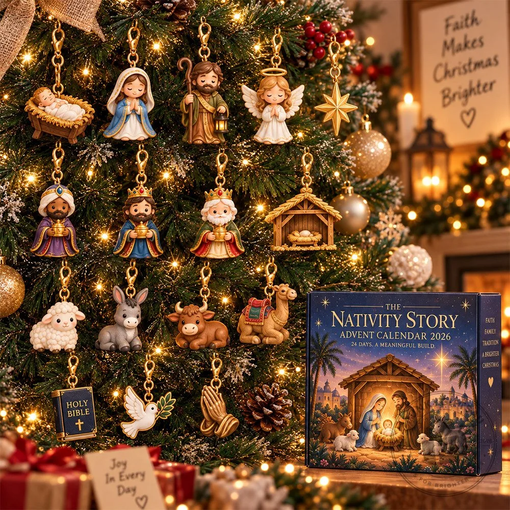 The Nativity Story 2026 24 Days Meaningful Build Advent Calendar | Collectibles