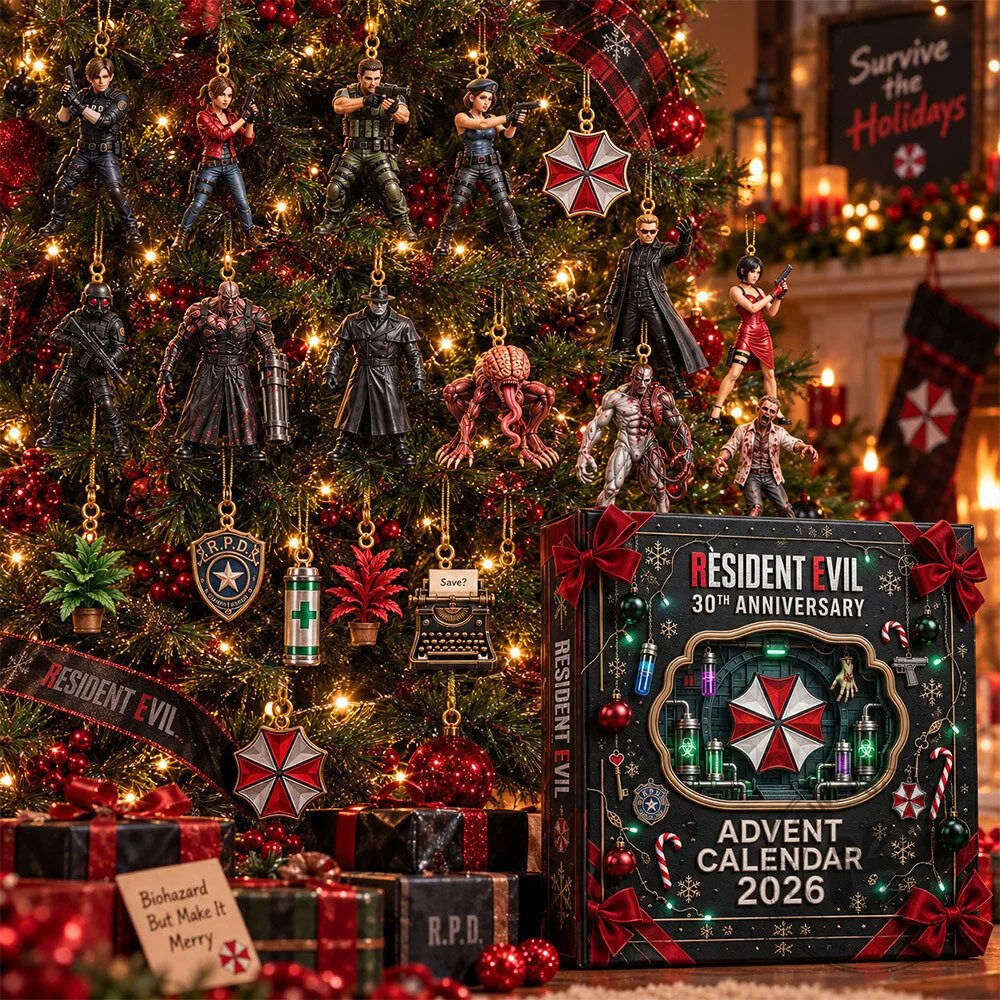 Resident Evil 30th Anniversary Concept Fan Advent Calendar 2026 | Collectibles