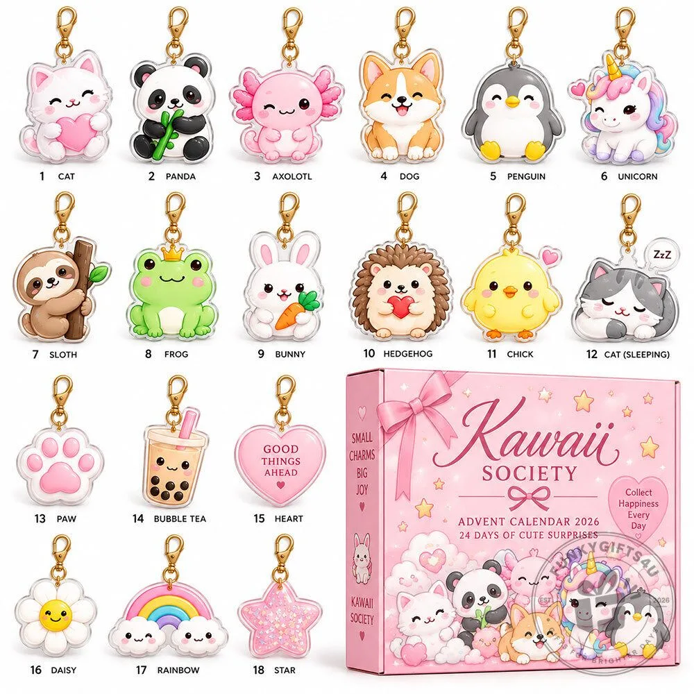 Kawaii Society 2026 24 Days of Cute Surprises Advent Calendar | Collectibles 7 Kawaii Society 2026 24 Days of Cute Surprises Advent Calendar | Collectibles