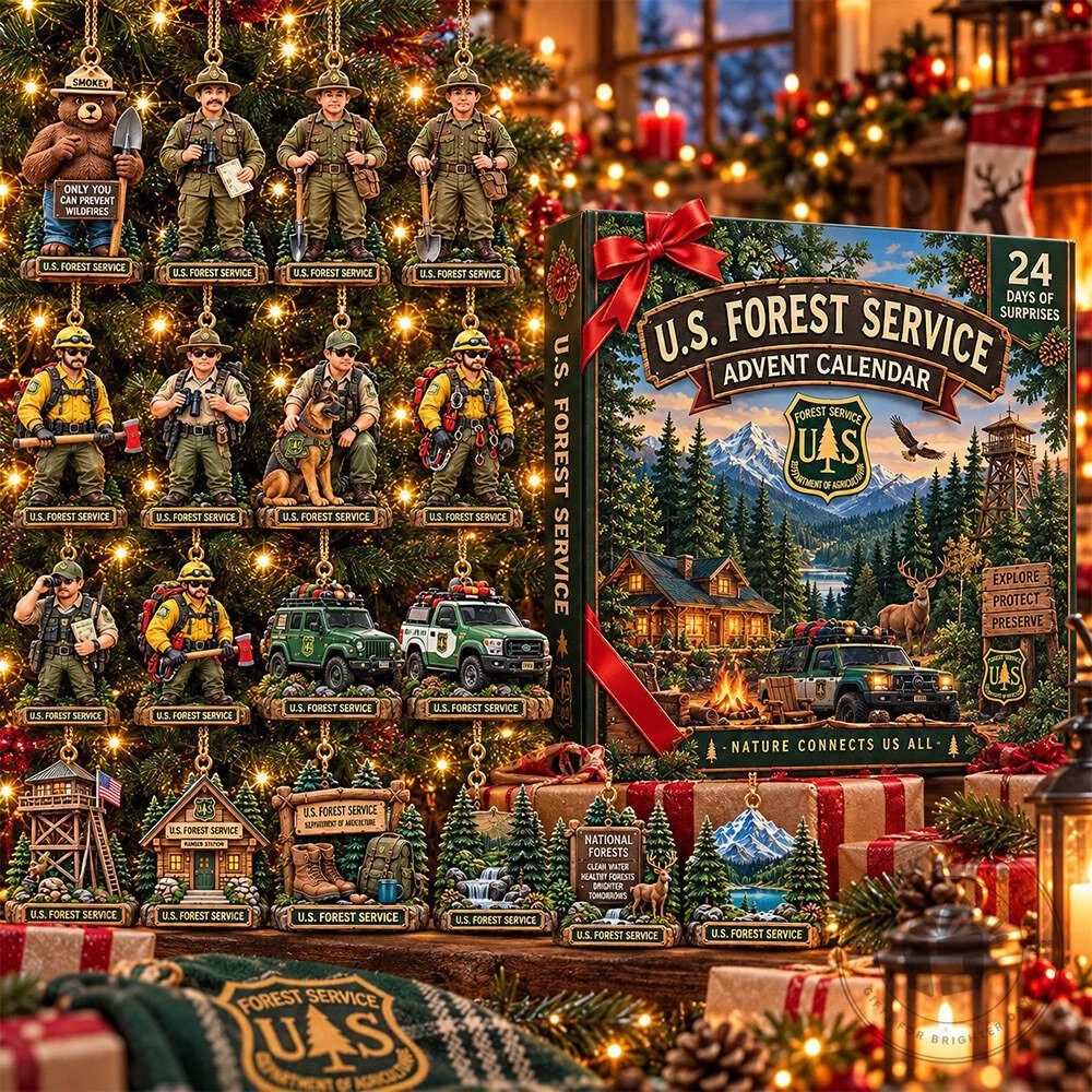 US Forest Service 24 Days of Surprises Advent Calendar | Collectibles