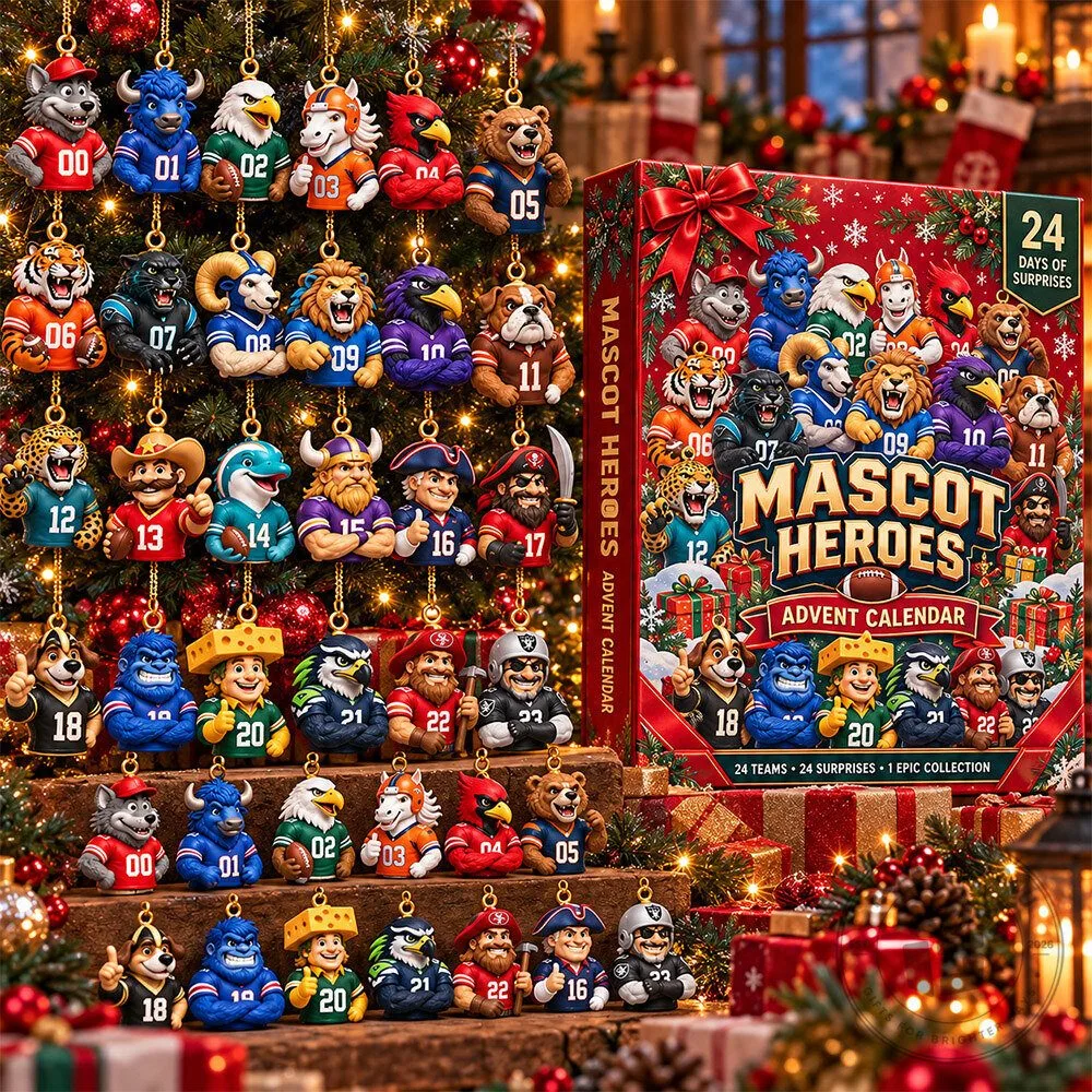 Sports Mascot Heroes 24 Days of Surprises Advent Calendar | Collectibles