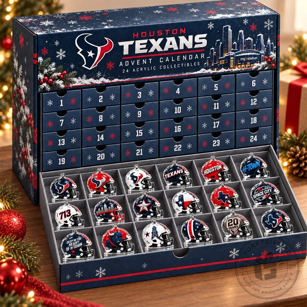 Houston Texans 24 Fan-Made Advent Calendar | Acrylic Collectibles