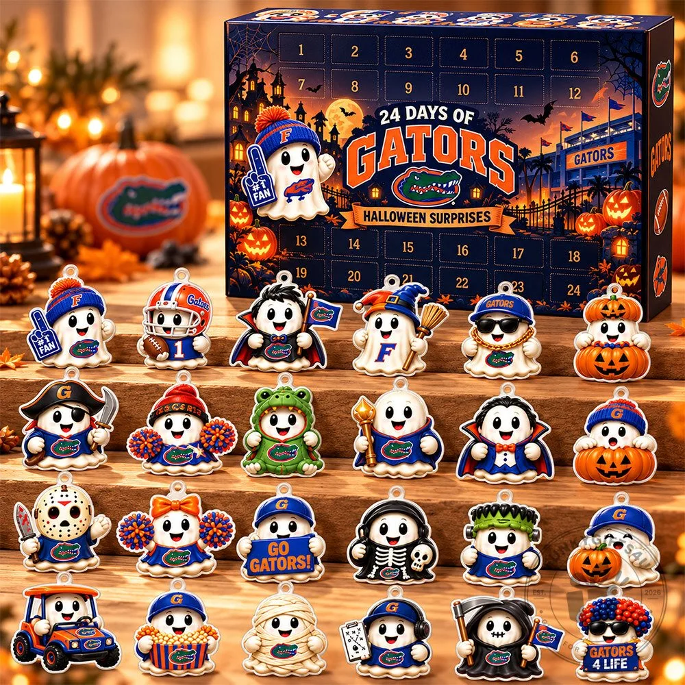 Florida Gators 24 Halloween Surprises Fan-Made Advent Calendar | Collectibles