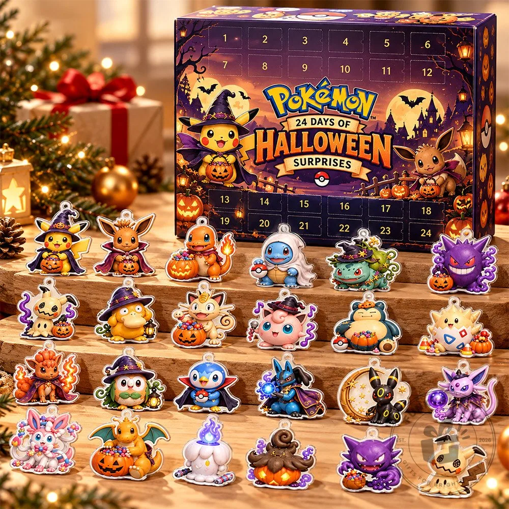 Pokemon 24 Halloween Surprises Fan-Made Advent Calendar | Collectibles