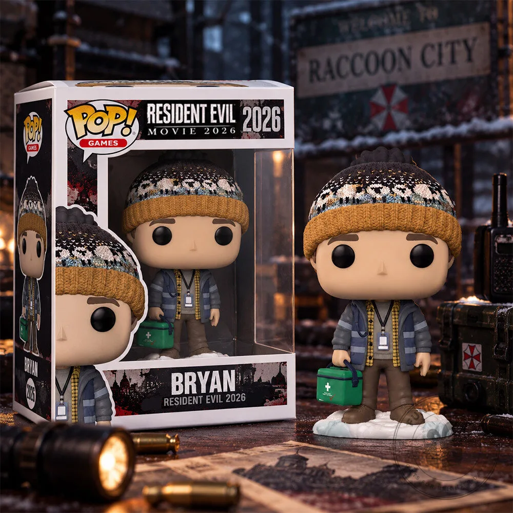 Resident Evil Movie 2026 Bryan Concept Fan Vinyl Figure | Collectibles