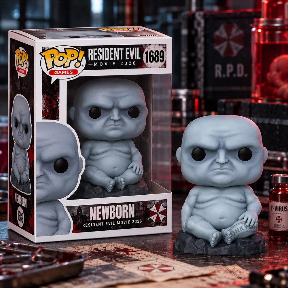Resident Evil Movie 2026 Newborn Creature Concept Fan Vinyl Figure | Collectibles