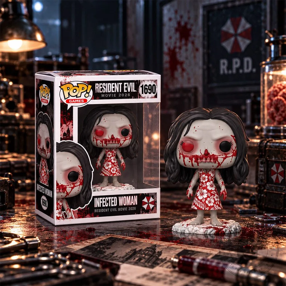 Resident Evil Movie 2026 Infected Woman Concept Fan Vinyl Figure | Collectibles