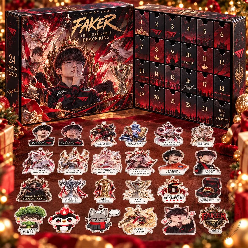 Faker Know My Name T1 Worlds 2026 Advent Calendar | Collectibles
