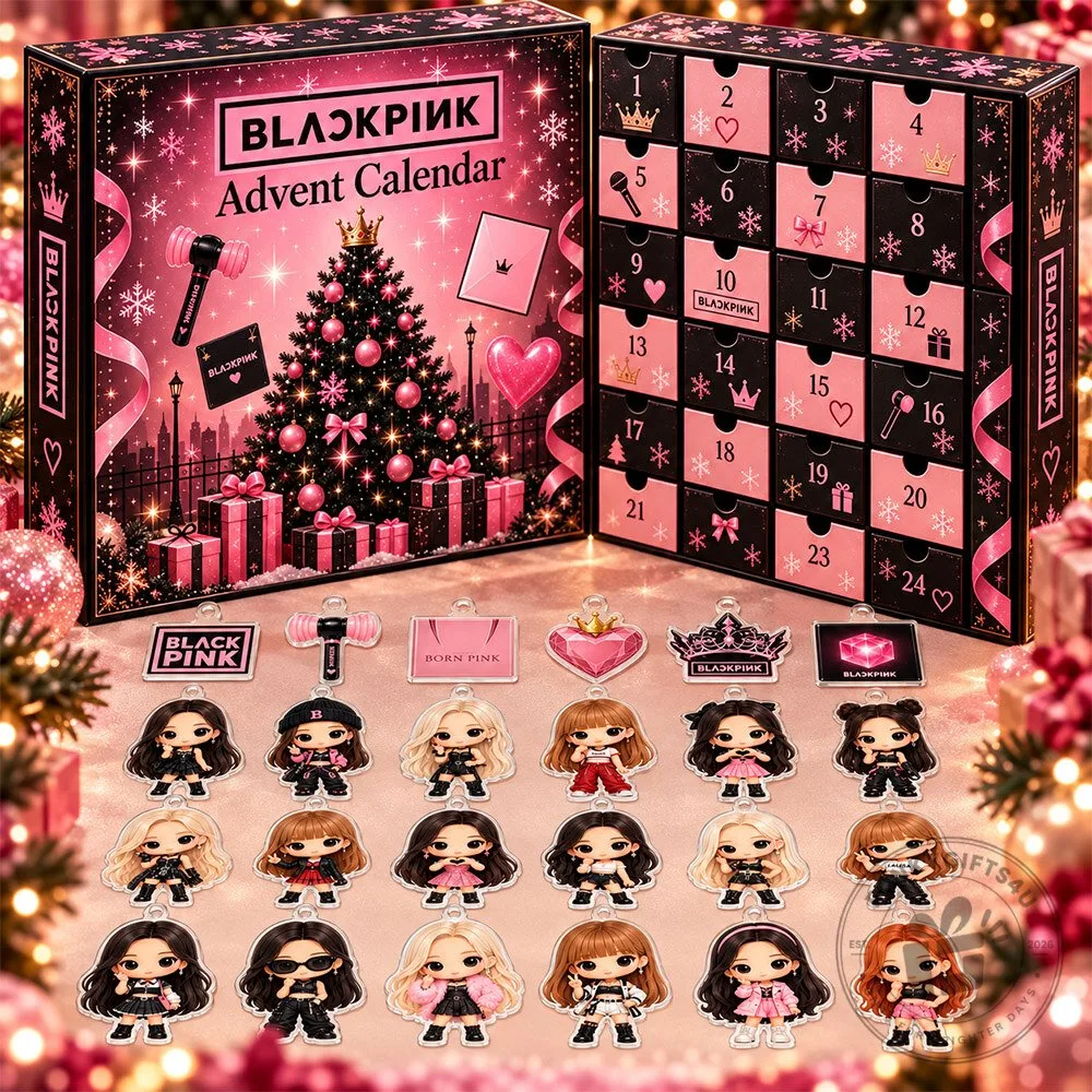 BLACKPINK Pink Christmas 24 Day Advent Calendar | Collectibles