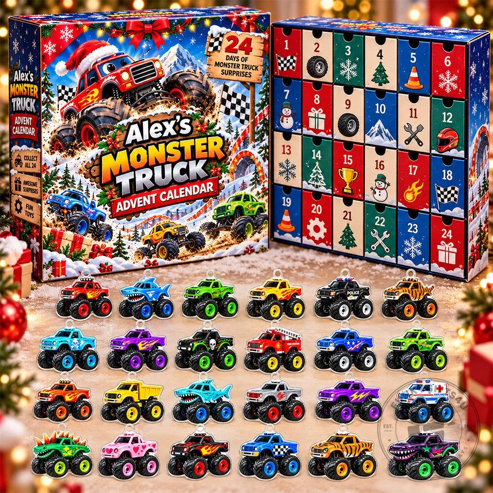 Alex Monster Truck Christmas Advent Calendar 2026 | Collectibles