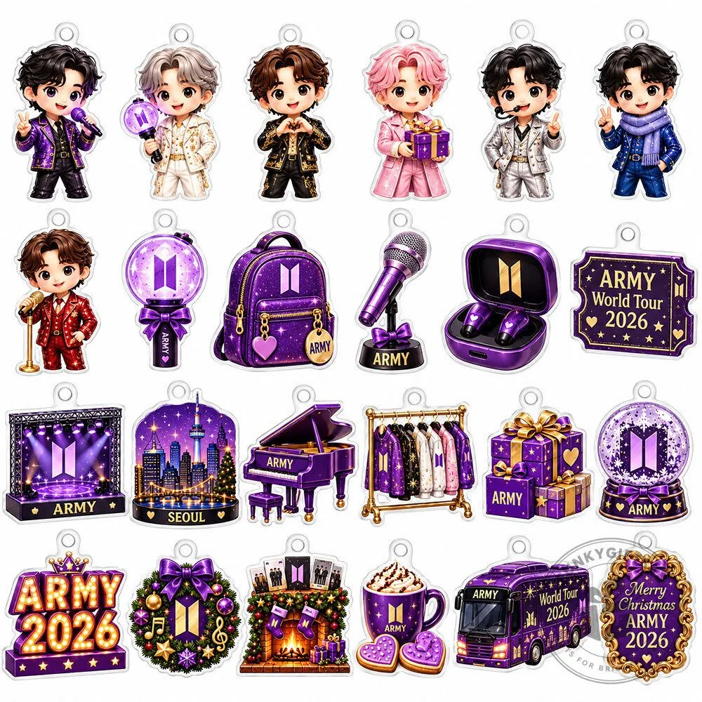 ARMY 2026 World Tour Purple Christmas Advent Calendar | Collectibles 7 ARMY 2026 World Tour Purple Christmas Advent Calendar | Collectibles