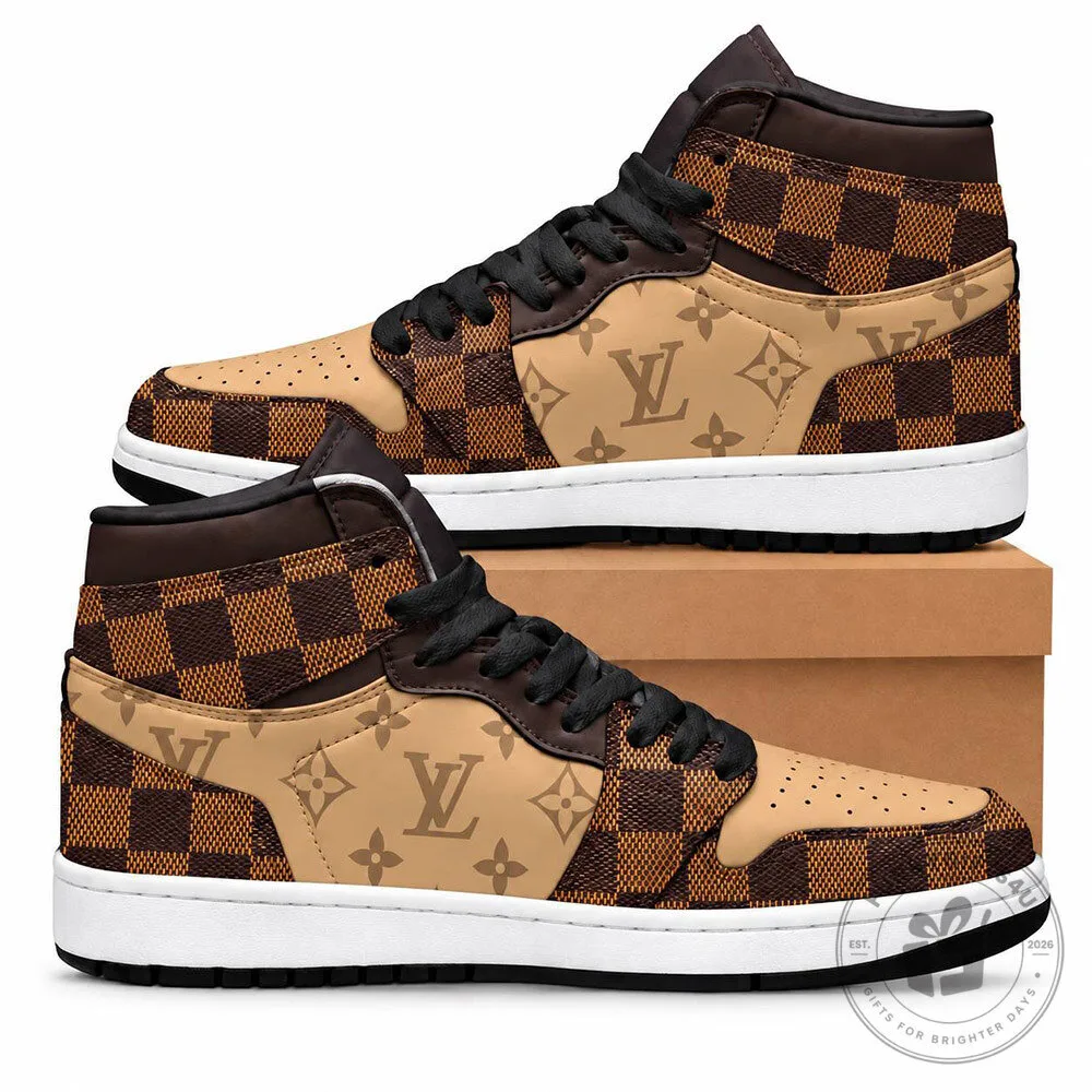 Louis Vuitton Damier Monogram Luxury High Top Sneakers | Footwear 8 Louis Vuitton Damier Monogram Luxury High Top Sneakers | Footwear