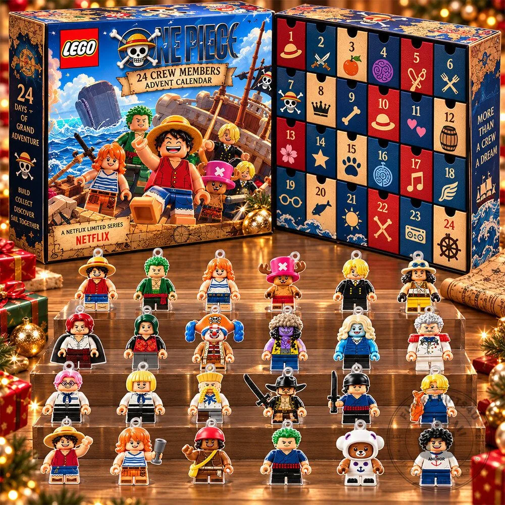 LEGO One Piece Straw Hat Crew 24 Day Advent Calendar | Collectibles