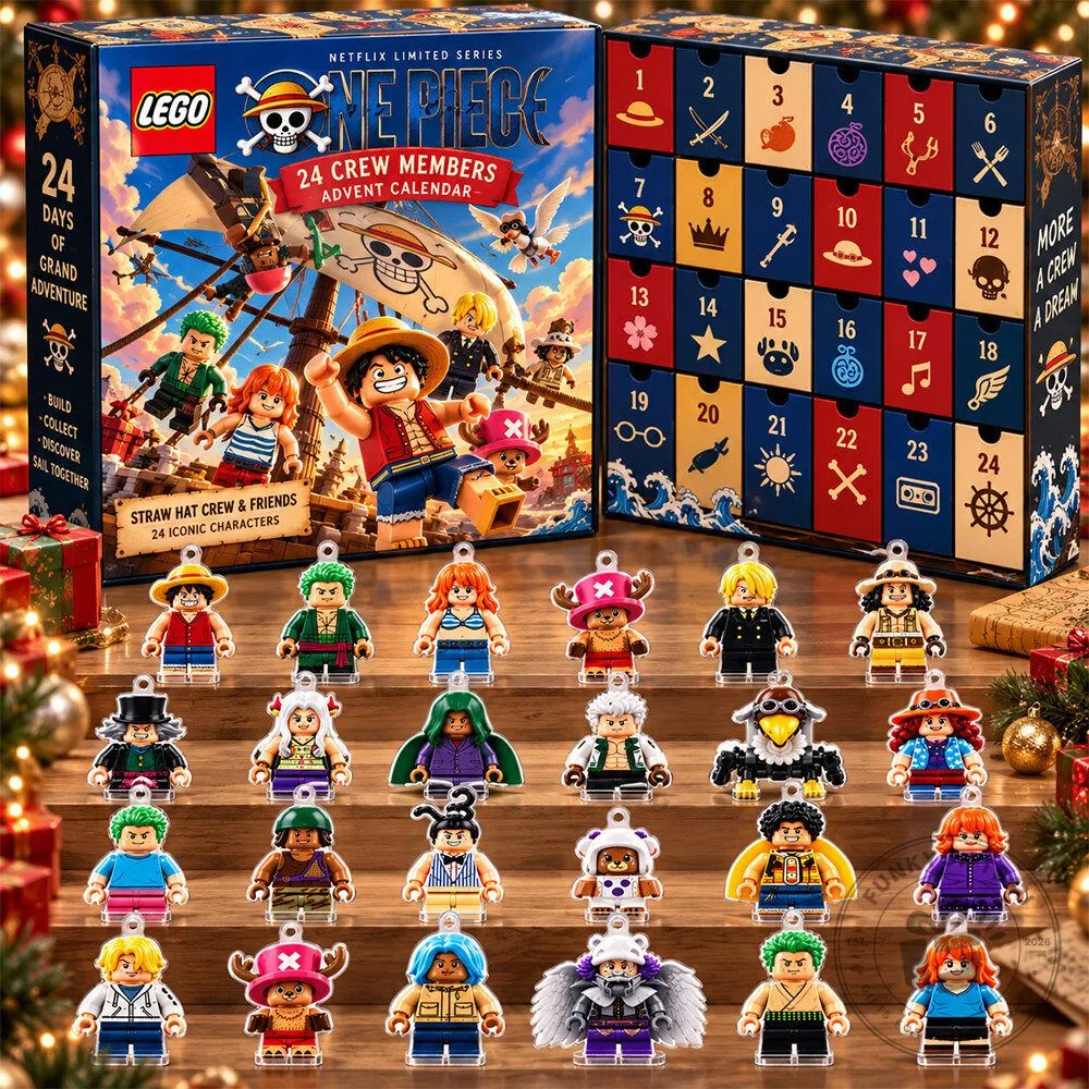LEGO One Piece Netflix Crew Members Advent Calendar | Collectibles