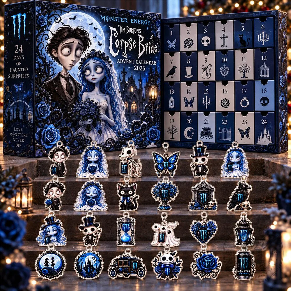 Corpse Bride Monster Energy Mashup Concept Fan Advent Calendar | Collectibles