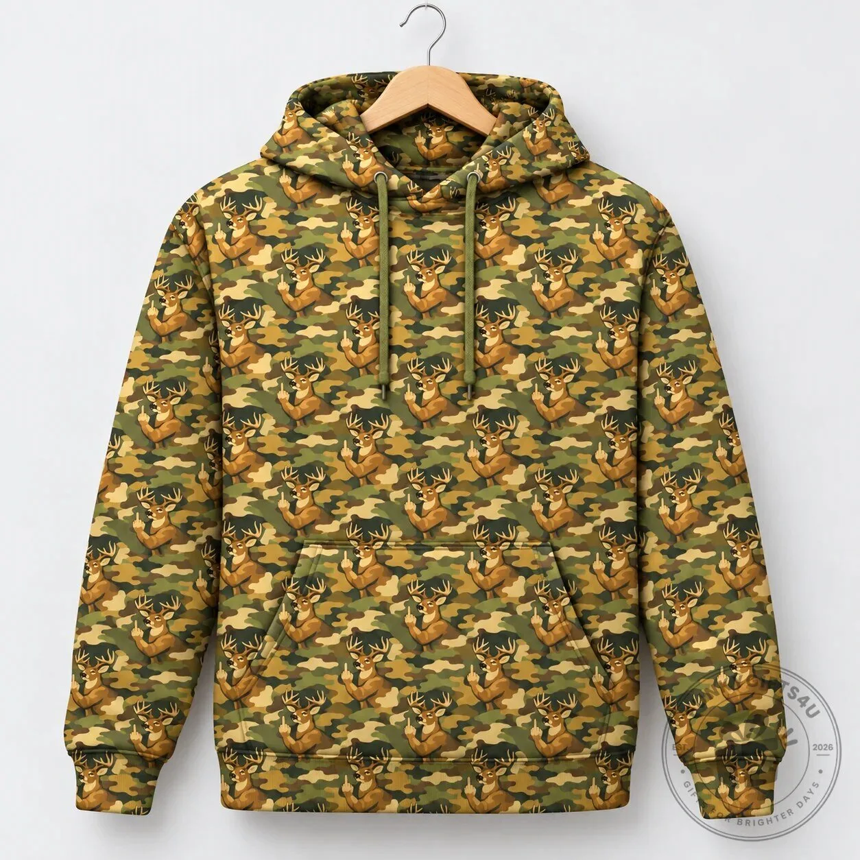 Funny Deer Hunter Camouflage Middle Finger Buck Hunting Hoodie 12 Funny Deer Hunter Camouflage Middle Finger Buck Hunting Hoodie
