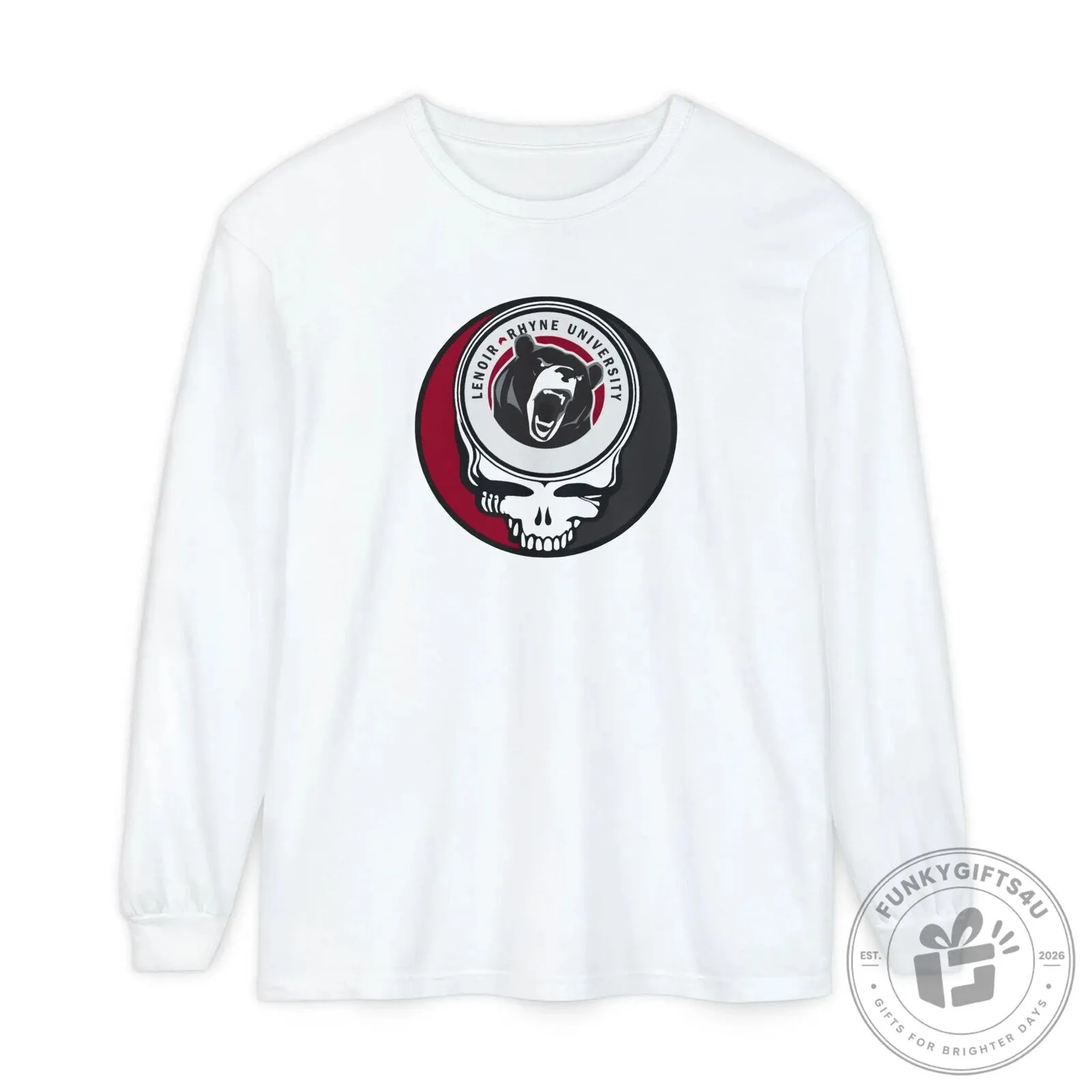 Long Sleeve T-Shirt Inspired by Grateful Dead at Lenoir-Rhyne University 10 Long Sleeve T-Shirt Inspired by Grateful Dead at Lenoir-Rhyne University