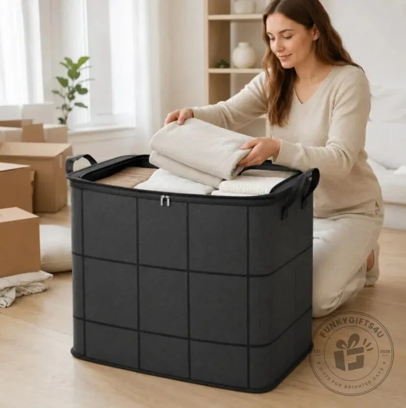 XXL Large Capacity Storage Bag with Zipper for Clothes, Quilts, and Bedding 15 XXL Large Capacity Storage Bag with Zipper for Clothes, Quilts, and Bedding