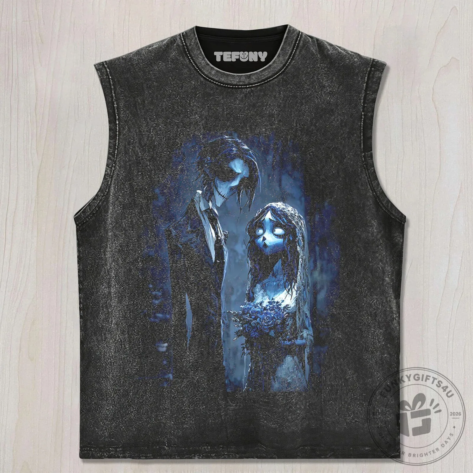 Corpse Bride Victor and Emily Dark Fantasy T-Shirt 10 Corpse Bride Victor and Emily Dark Fantasy T-Shirt