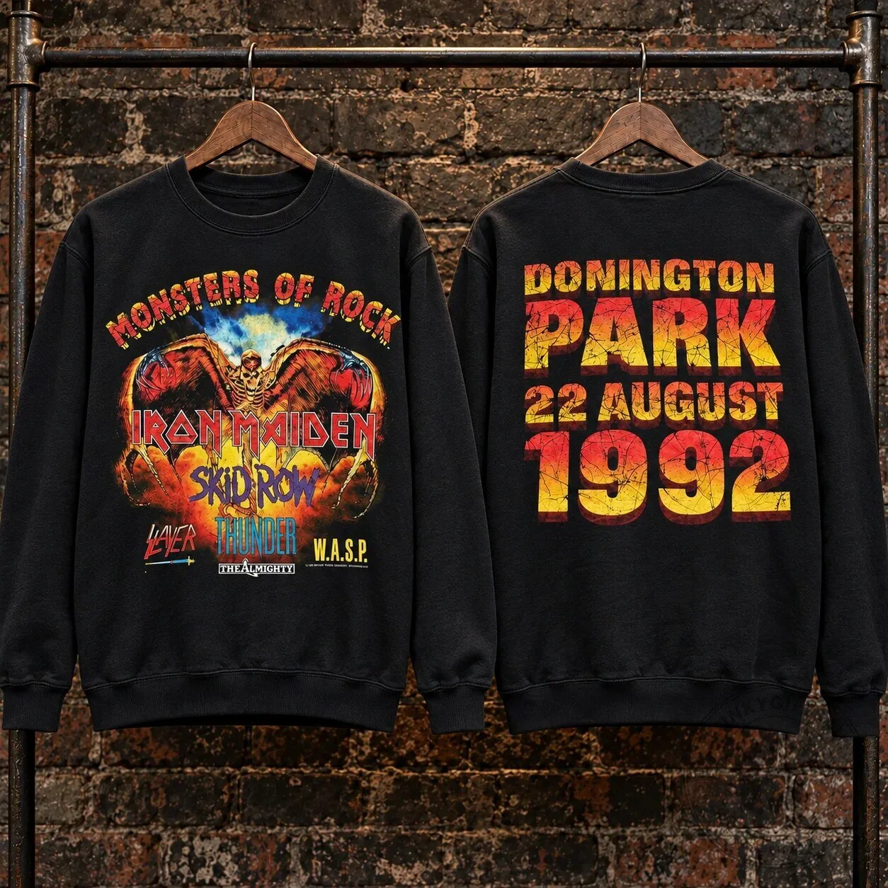 Monsters of Rock Donington Park 1992 Concert Sweatshirt