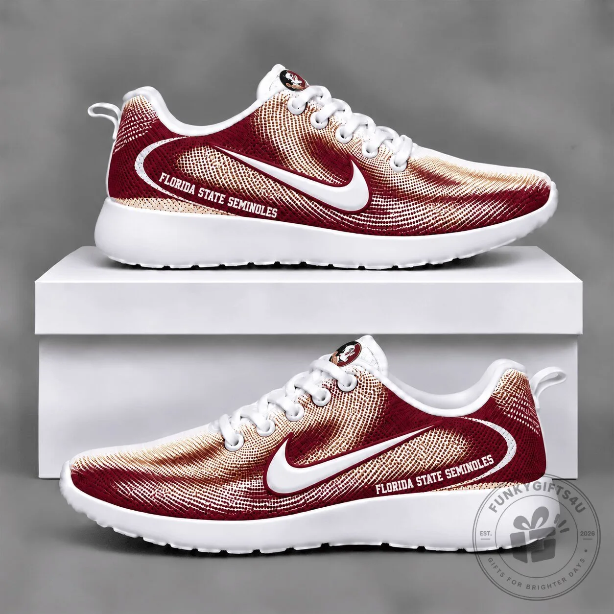 Florida State Seminoles Custom Printed Running Shoes for Men and Women