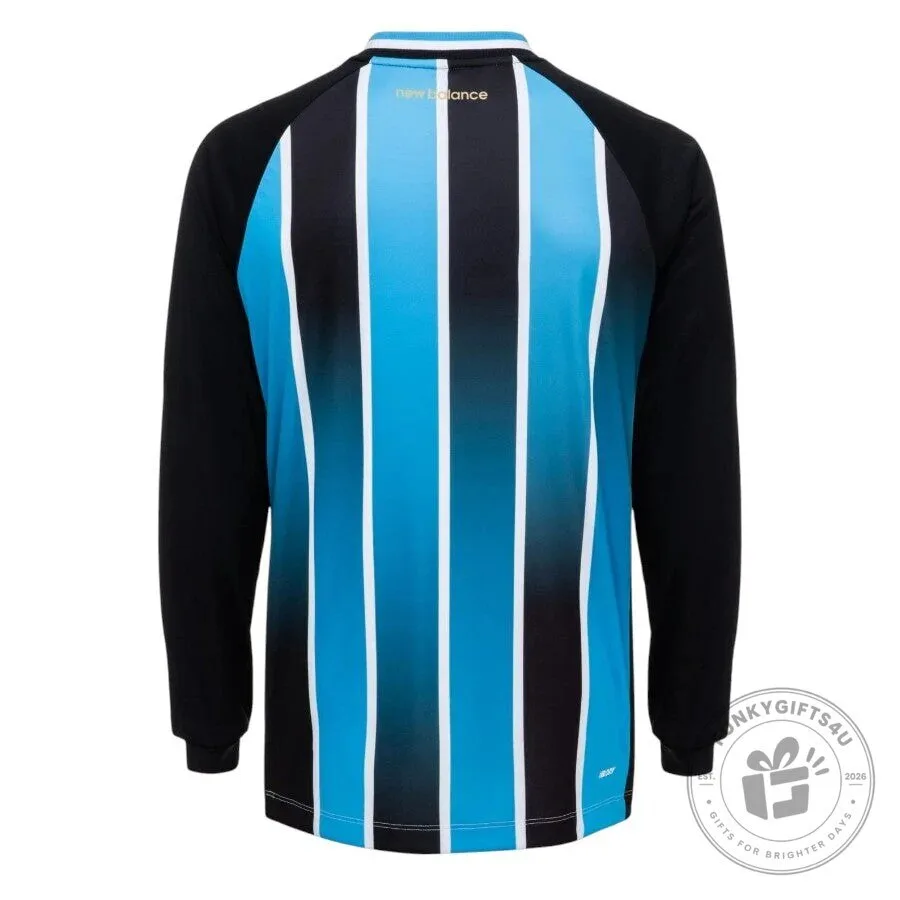 Gremio 2026-2027 Home Kit Long Sleeve Football Jersey 5 Gremio 2026-2027 Home Kit Long Sleeve Football Jersey
